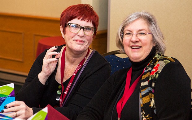 Catherine Mackenzie (35 years) and Lorrie Blair (20 years)