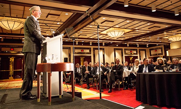 Alan Shepard at the Canadian Club of Montreal