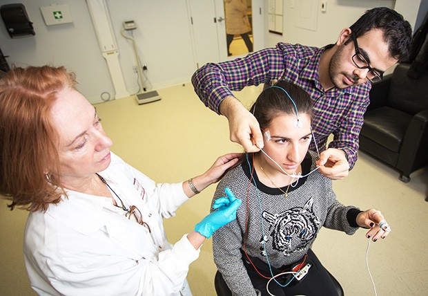 A recent Concordia study examined the sleep quality of 12 Concordia students as they went through the nerve-racking experience of finals. | Photos by Concordia University