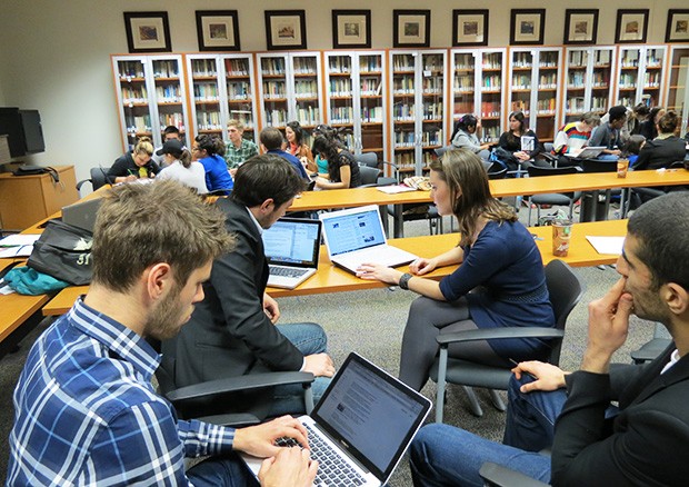 "These workshops allow students to interact with important public figures they would otherwise never have access to at this stage in their academic careers," says researcher Mebs Kanji. "These workshops allow students to interact with important public figures they would otherwise never have access to at this stage in their academic careers," says researcher Mebs Kanji.