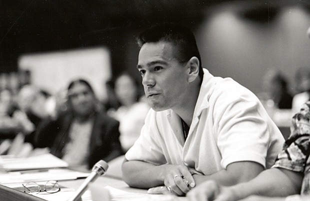 Taiaiake Alfred is an expert in Indigenous governance and resurgence. | Photo courtesy of Nuxalk Radio