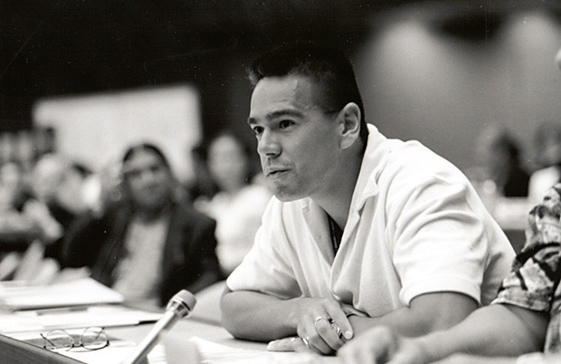 Taiaiake Alfred is an expert in Indigenous governance and resurgence. | Photo courtesy of Nuxalk Radio Taiaiake Alfred is an expert in Indigenous governance and resurgence. | Photo courtesy of Nuxalk Radio