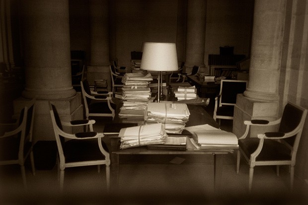 "Le bureau," 1993, by Angela Grauerholz | Courtesy of the artist