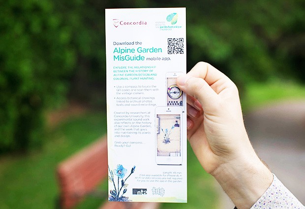The Alpine Garden MisGuide seeks to “play with garden visitors' expectations.” The Alpine Garden MisGuide seeks to “play with garden visitors' expectations.”