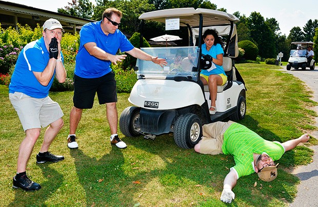 The Memorial Golf Tournament invariably attracts a lively crowd. | Photo by Zone Images
