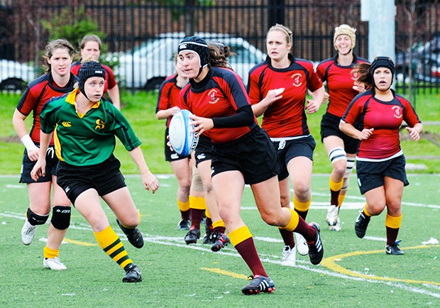 During her five seasons with the Stingers, Jackie Tittley led her team to three Quebec titles and silver at the CIS National Championships. During her five seasons with the Stingers, Jackie Tittley led her team to three Quebec titles and silver at the CIS National Championships.