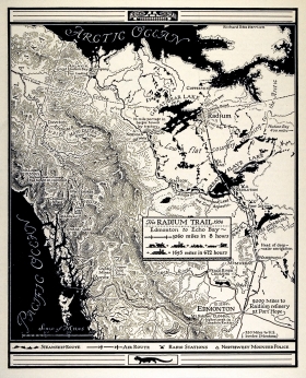 The Radium Trail, 1934 | Image by R.E. Harrison