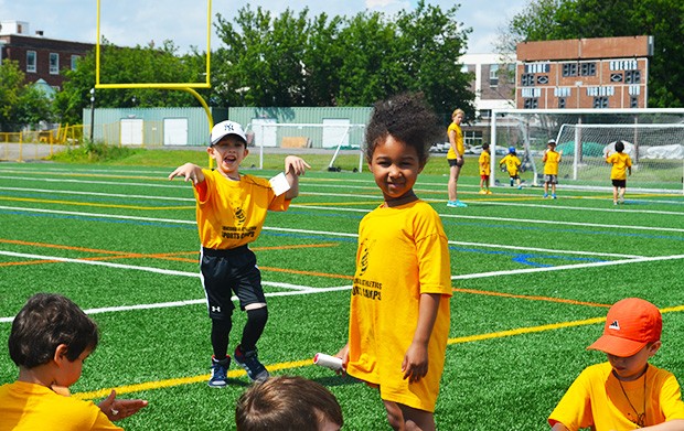 Activities in the Ped Day Program, geared toward children in grades 1 through 6, include sports like basketball, soccer and football, arts and crafts, and games that explore the importance of leadership and teamwork.