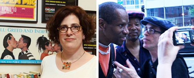From left: Jennifer Brier, a historian from University of Illinois at Chicago, hosts the first talk in the 2015-2016 lecture series; as part of the public lecture series, Sur Rodney (Sur) will speak at the Montreal Museum of Fine Arts on World AIDS Day on December 1.