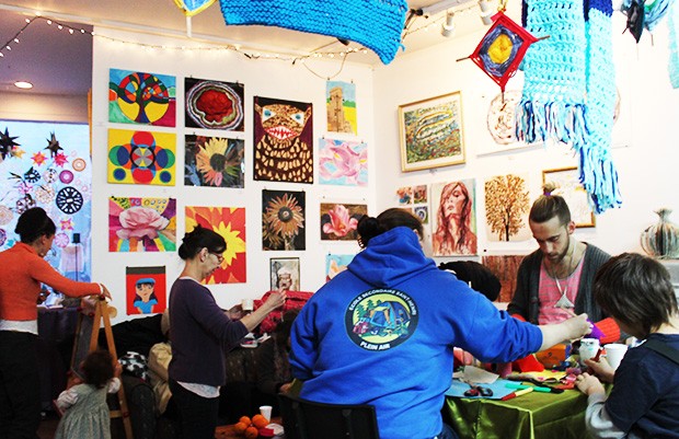Art hives, such as the one that will open at the museum in Fall 2016, are non-programmed art studios that allows for connections to take place. Art hives, such as the one that will open at the museum in Fall 2016, are non-programmed art studios that allows for connections to take place.
