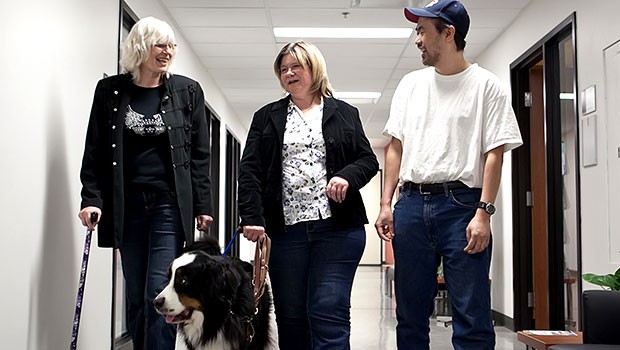"It’s important to understand that disability on campus is an aspect of diversity," says Gordon Dionne, manager of the Access Centre for Students with Disabilities at Concordia.