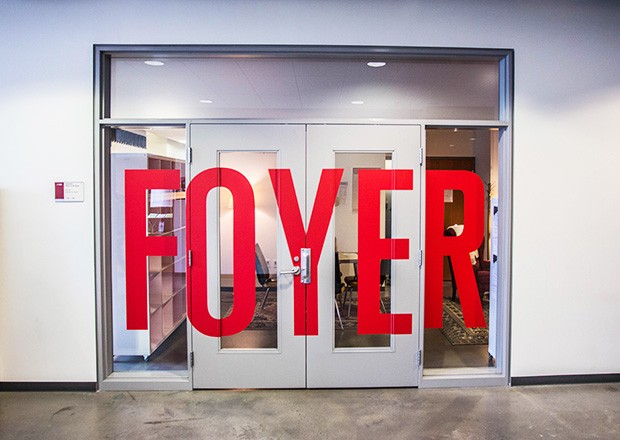 “Combined research teams will use FOYER to explore ideas and cross methodologies,” says Rebecca Duclos, dean of the Faculty of Fine Arts. “Combined research teams will use FOYER to explore ideas and cross methodologies,” says Rebecca Duclos, dean of the Faculty of Fine Arts.