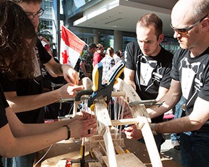 Sparring robots? Bridge crushing? Welcome to Engineering Week!