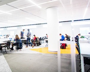 Phase 2 of the Webster Library is now open — and bathed in natural sunlight