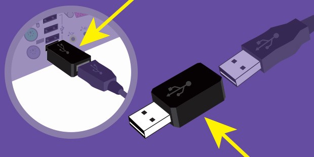 To detect keyloggers, you should routinely look for any suspicious devices or innocuous connector between the keyboard cable and the USB port.