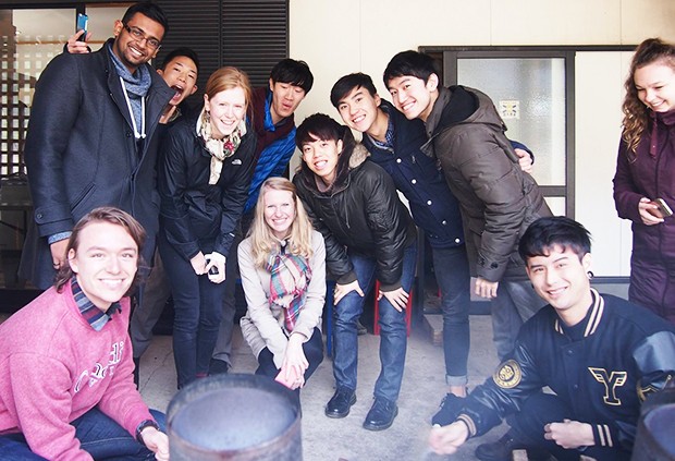“The forum was incredibly insightful and culturally enriching — an alternate or complement to traditional study-abroad programs,” says Tristan Masson (bottom left), a first-year political science student who minors in sustainability. | Photo courtesy of JACAC