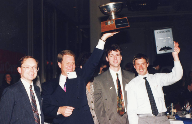 One from the archives: The University of Otago in New Zealand was the case competition winner in 1992. Just to prove it wasn't a fluke, they won again in 1993.