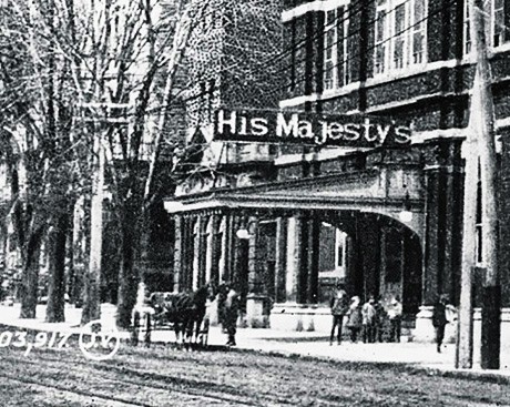 A window into downtown Montreal history