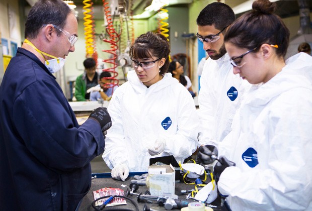 NCADE apprentice Snayha Patel: “Every day, I learn something incredibly new.” | Photos by Leslie Schachter 