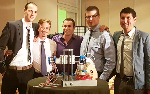 Concordia engineering undergraduates built a winning 3D printer using readily available components.