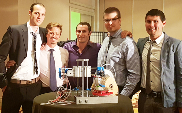 Concordia engineering undergraduates built a winning 3D printer using readily available components. Concordia engineering undergraduates built a winning 3D printer using readily available components.