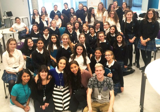 "WIE change the world" is an outreach event at Villa Maria High school. "WIE change the world" is an outreach event at Villa Maria High school.