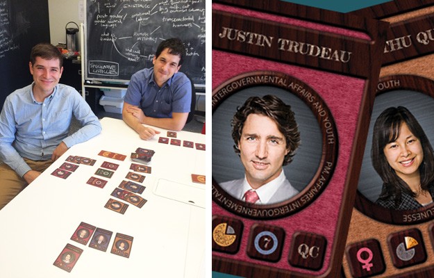 Cabinet Shuffle is the brainchild of Concordia researchers William Robinson and David Waddingtony to learn, fun to play and beautifully designed. Cabinet Shuffle is the brainchild of Concordia researchers William Robinson and David Waddington