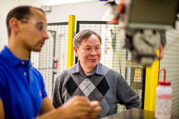 When he began his research in the late 1970s, Suong Van Hoa was the only professor working on composites in Quebec. 