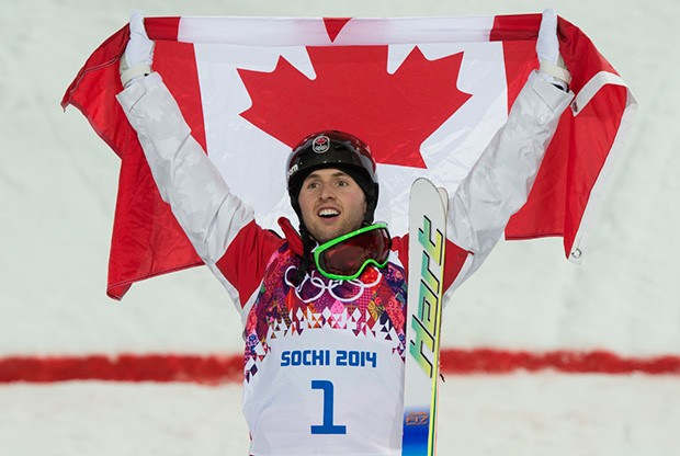 Two-time Olympic gold medalist and current Concordia student, Alexandre Bilodeau. 