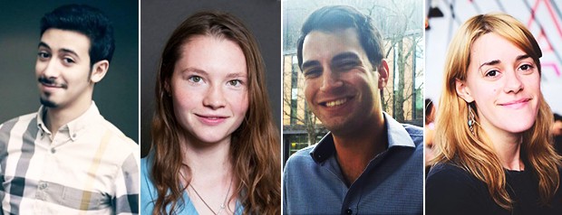 From left: Mohammed Zokari, Chloé Evans, Michael Stein and Emilia Alvarez. From left: Mohammed Zokari, Chloé Evans, Michael Stein and Emilia Alvarez.