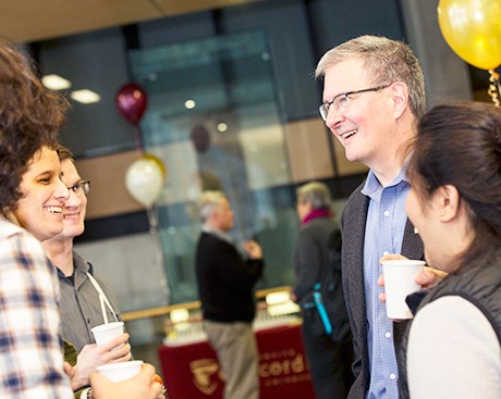 Concordia’s president is hosting 2 informal get-togethers