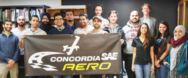 The Concordia SAE AeroDesign team. The Concordia SAE AeroDesign team.