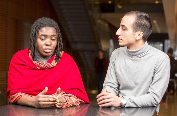 On February 23, Concordia students Awa and Vahid will share their experiences as part of the BanQ-Concordia Human Library initiative. On February 23, Concordia students Awa and Vahid will share their experiences as part of the BanQ-Concordia Human Library initiative.