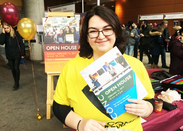 It was Claire Roussel’s fourth year volunteering at Open House. | Photo by Sarah Buck