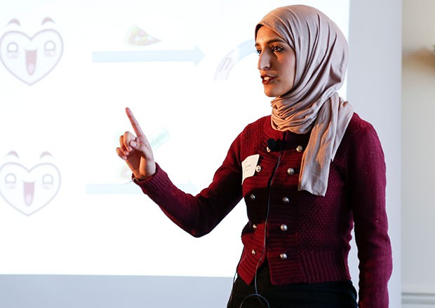Deema Galambo: “3MT is a form of training that I would not get anywhere else.” Deema Galambo: “3MT is a form of training that I would not get anywhere else.”