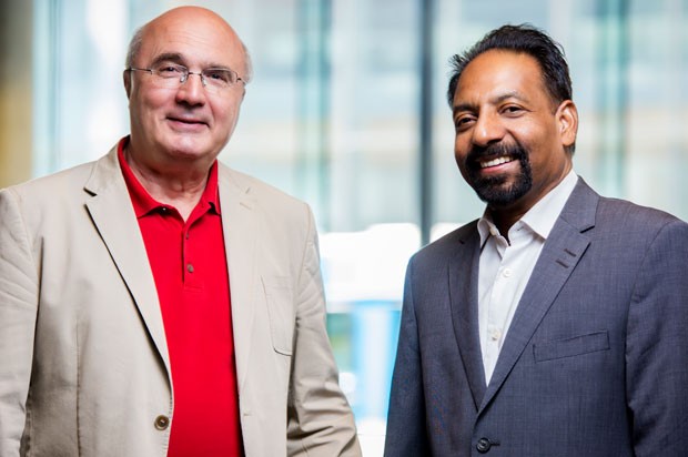 From left: Radu Zmeureanu and Muthukumaran Packirisamy From left: Radu Zmeureanu and Muthukumaran Packirisamy