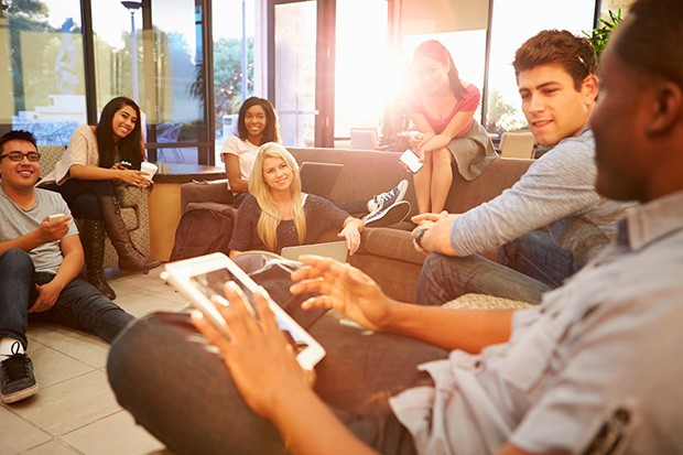“Get involved. Join a student club or volunteer with an organization in an area that interests you.” “Get involved. Join a student club or volunteer with an organization in an area that interests you.”