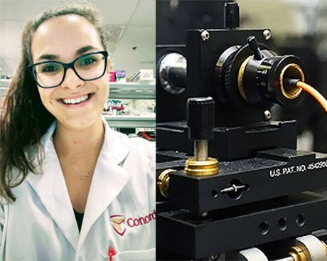 STEM SIGHTS: The Concordian who investigates light-activated nanomedicine