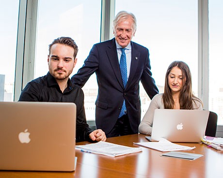 Concordia’s jurist-in-residence is hard at work