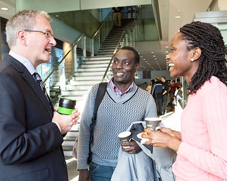 Concordia’s president is hosting two back-to-school gatherings