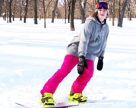 How to do an ollie (on a snowboard)