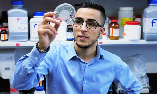 Younes Medkour, a PhD candidate in the Department of Biology Younes Medkour, a PhD candidate in the Department of Biology