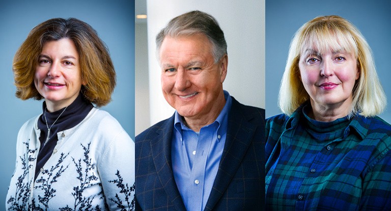 From left: Galia Dafni, Harold Simpkins and Oksana Dykyj. From left: Galia Dafni, Harold Simpkins and Oksana Dykyj.