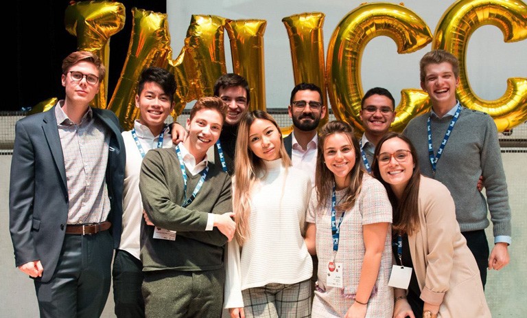 The 2019 John Molson Undergraduate Case Competition organizing committee. | Photo by Ophélie Boisvert, Voltaic