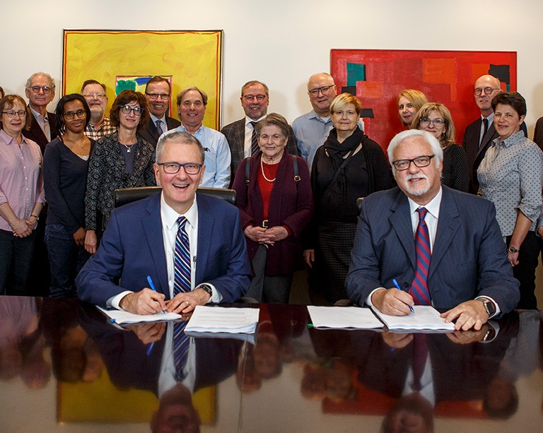 Concordia’s full-time faculty sign a new agreement with the university