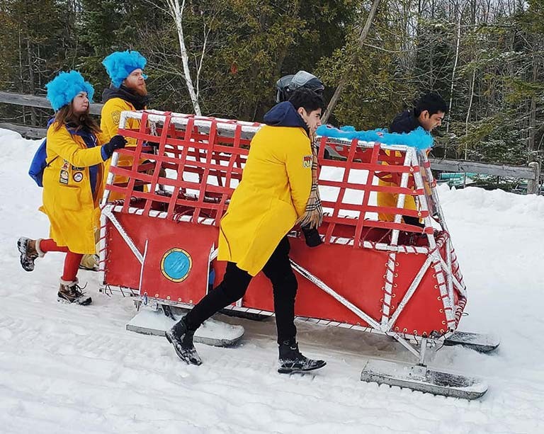 Best showing yet for Concordia at the Great Northern Concrete Toboggan Race