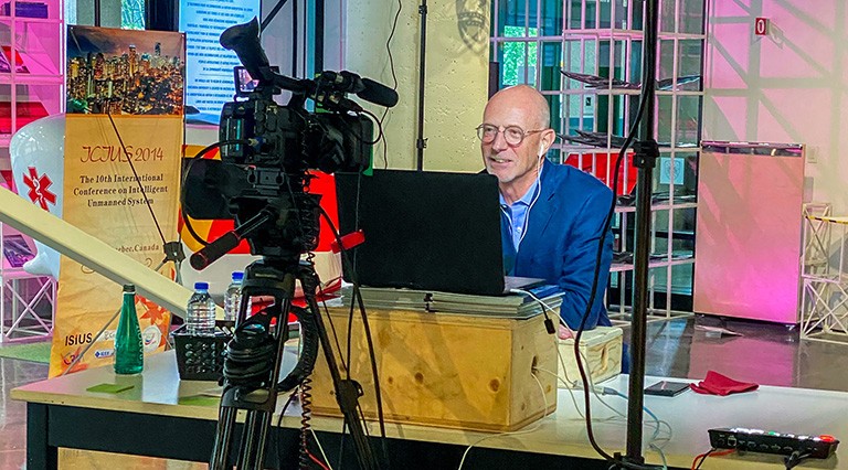 Carr outlined three bridges to the future: digital, health and the biological sciences, and sustainable city design. Carr outlined three bridges to the future: digital, health and the biological sciences, and sustainable city design.