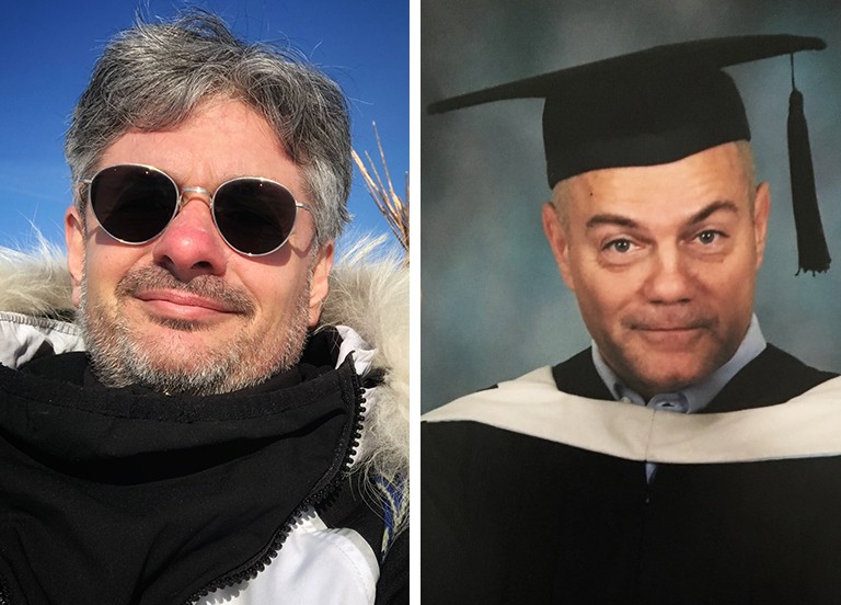 Two men in portrait headshots.