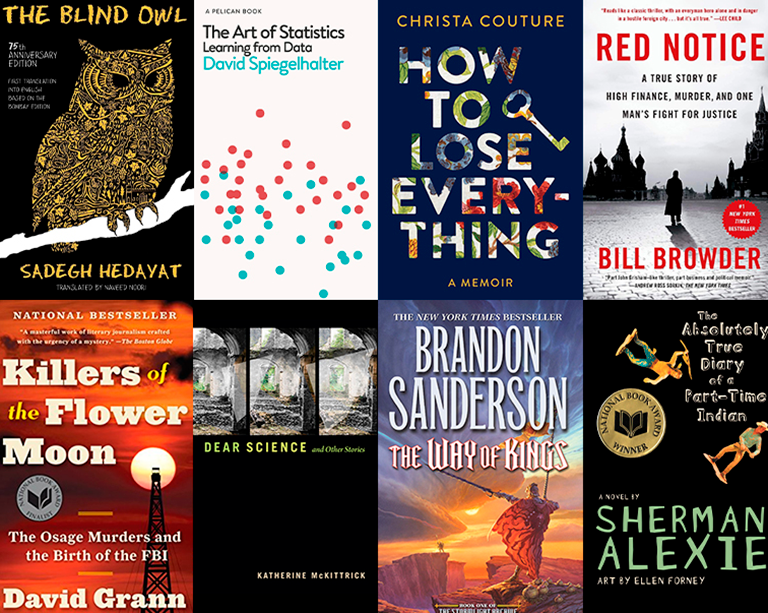 Holiday book list: 16 great reads