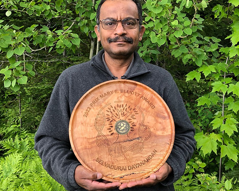 The Canadian Botanical Association honours long-time Concordia biology prof Selvadurai Dayanandan